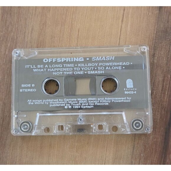 Offspring - Smash (Cassette, May-1994, Epitaph Records) Alternative Tape Vintage - Picture 3 of 3